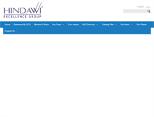 Tablet Screenshot of hindawigroup.com